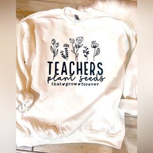 Teachers sweater sz L